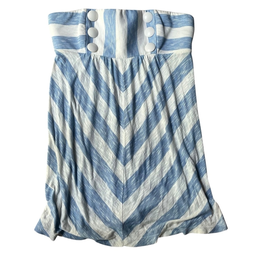 Vintage y2k early 2000s Deadstock Charlotte Russe stripe babydoll tube top